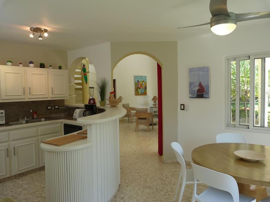Charming Oceanside 2 Bd Villa Cabarete Ngoại thất bức ảnh